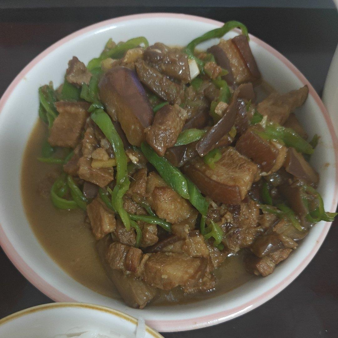 茄子烧肉