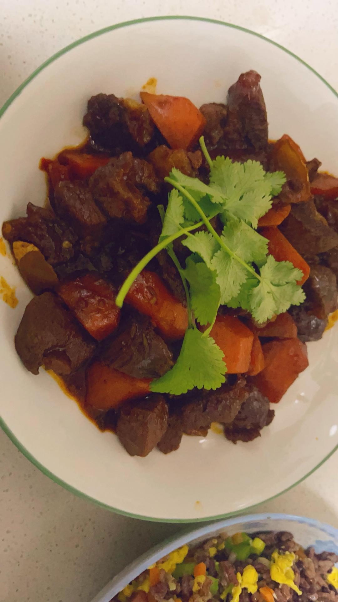 红烧羊肉炖胡萝卜