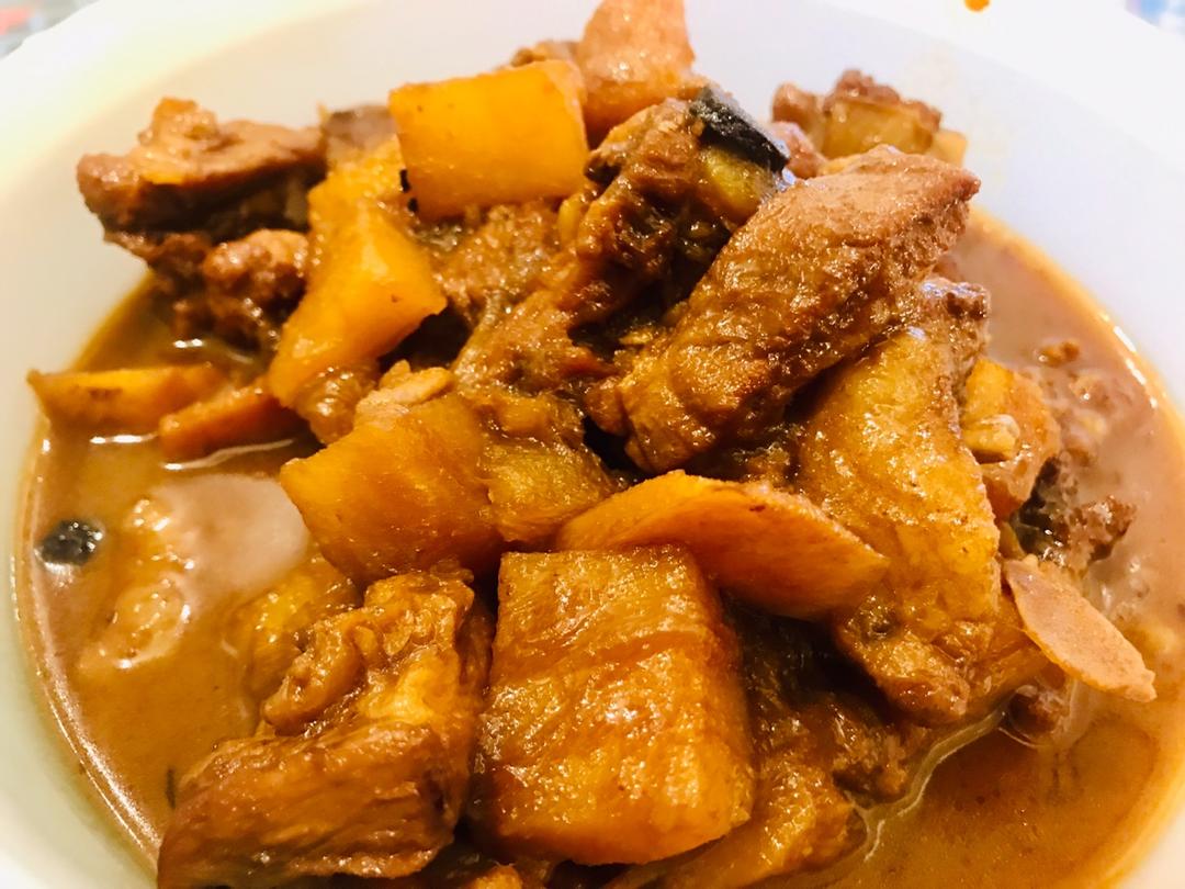 排骨炖土豆