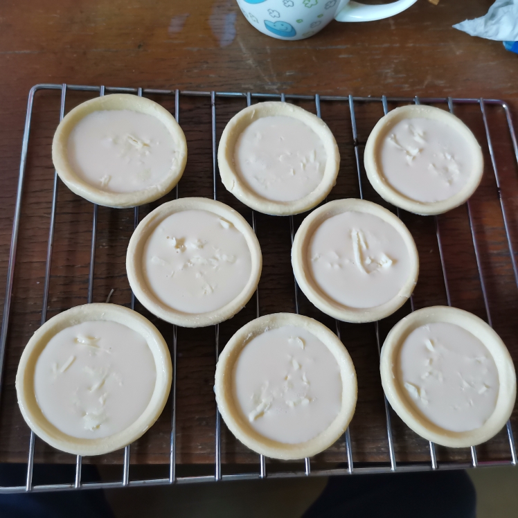 超简单的芝士蛋挞(无奶油)[烤箱版]的做法 步骤3