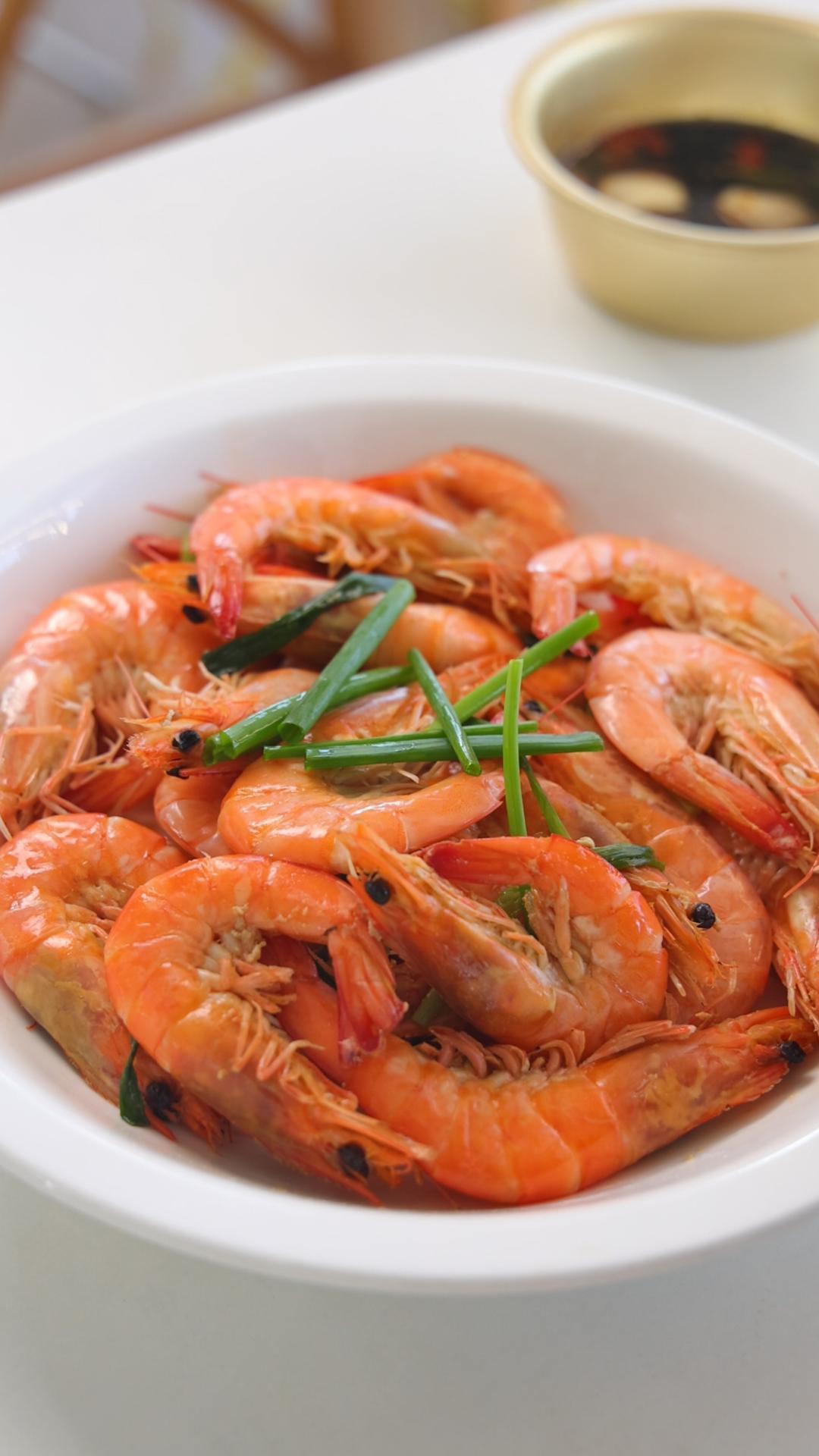 干焖大虾的做法