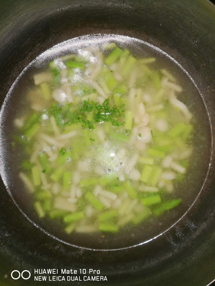 芦笋白玉汤的做法 步骤4