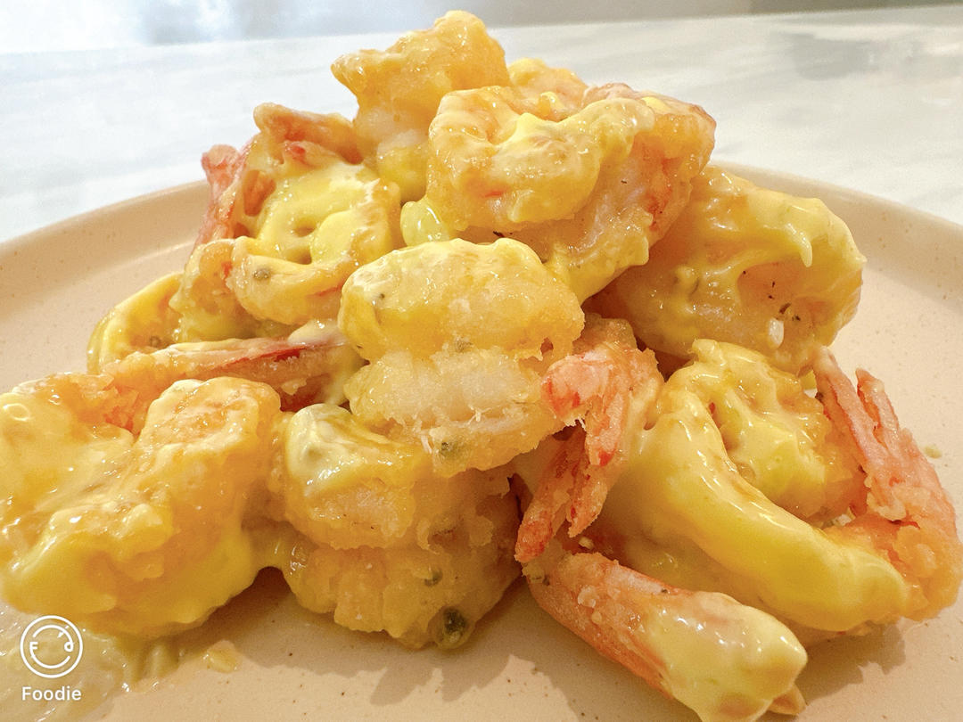 柏悦平替版芥末虾球