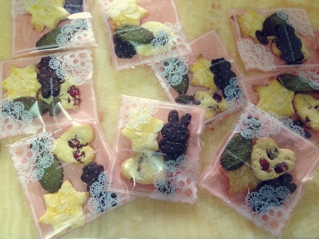 黄油饼干（抹茶、巧克力、蔓越莓）