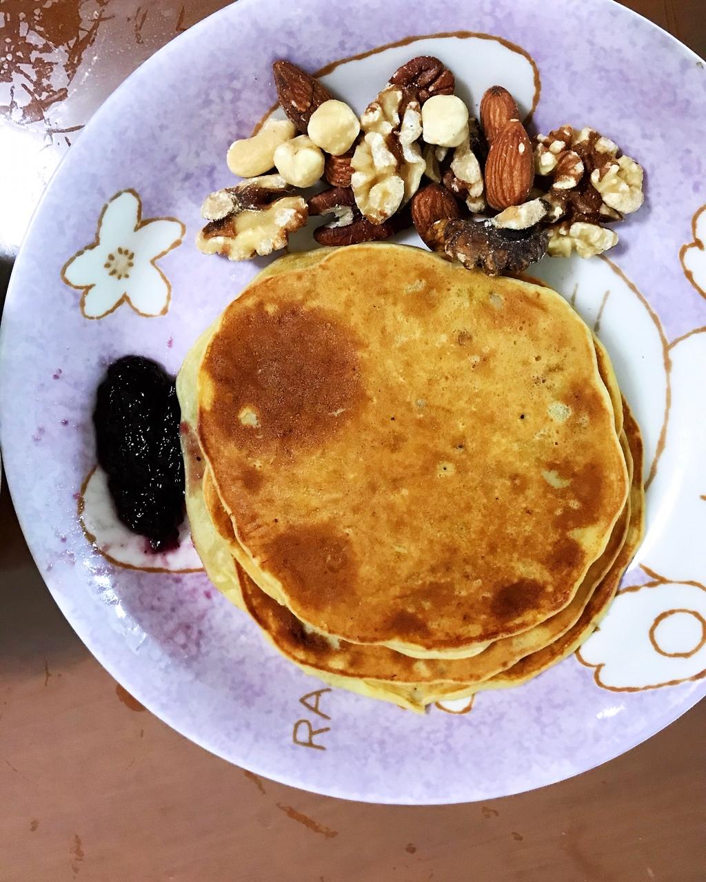 香蕉松饼