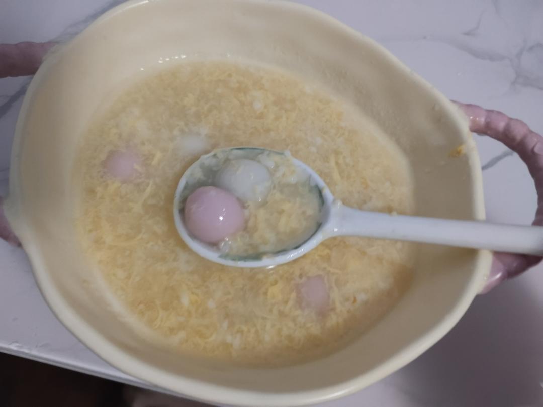 快手醪糟(甜酒)鸡蛋汤圆