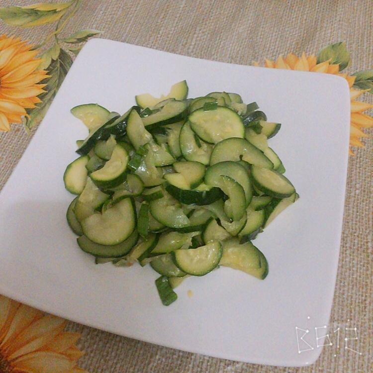 香葱炒小南瓜
