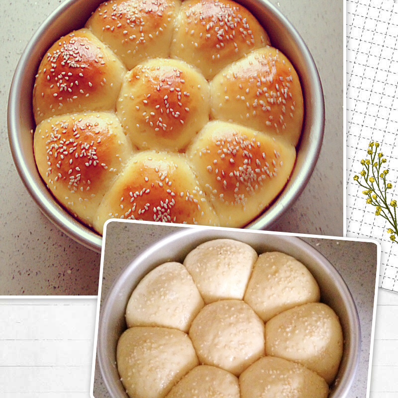 牛奶圆面包（爱和自由配方）