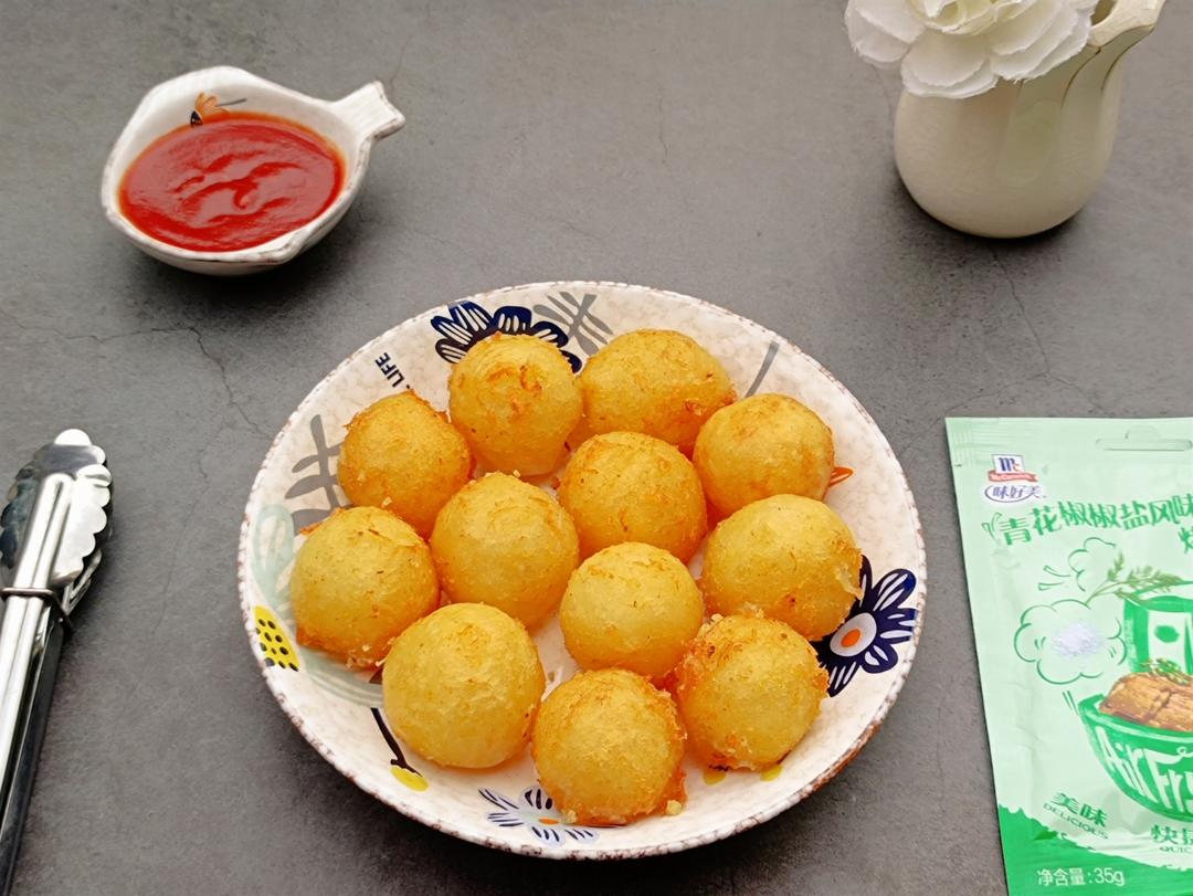 酥脆芝士土豆球的做法