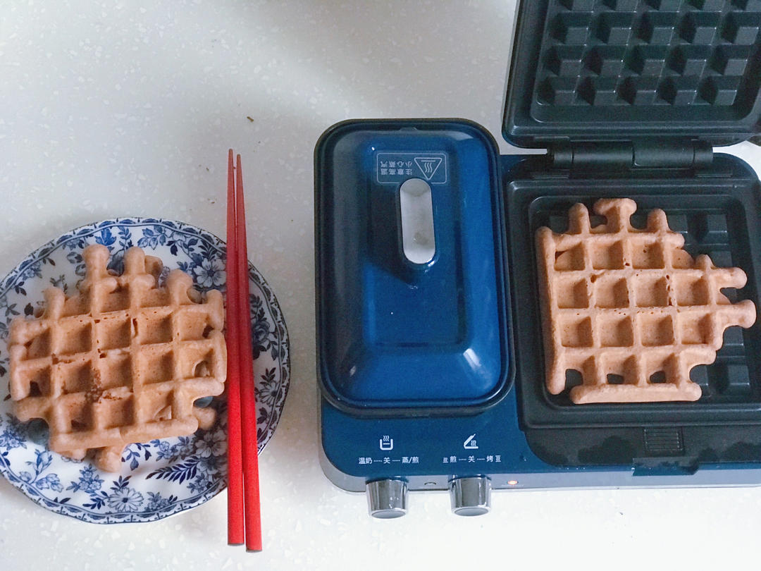 摩飞早餐机华夫饼