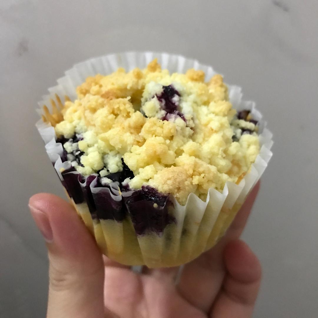 蓝莓巧克力马芬