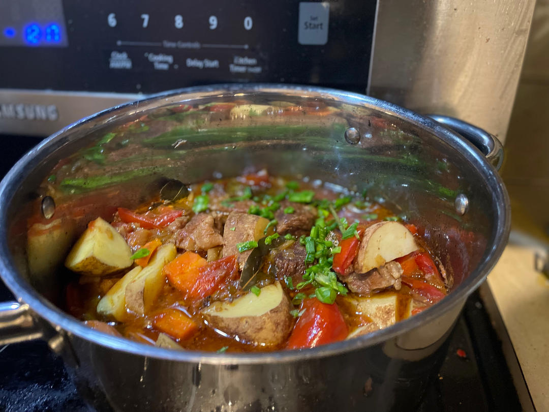 番茄土豆炖牛腩