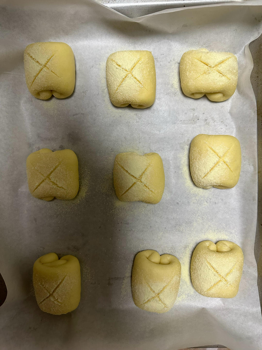超软牛奶小面包