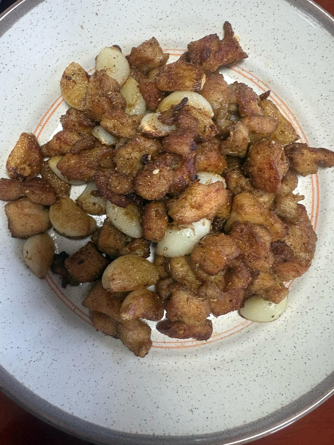 孜然蒜香鸡胸肉