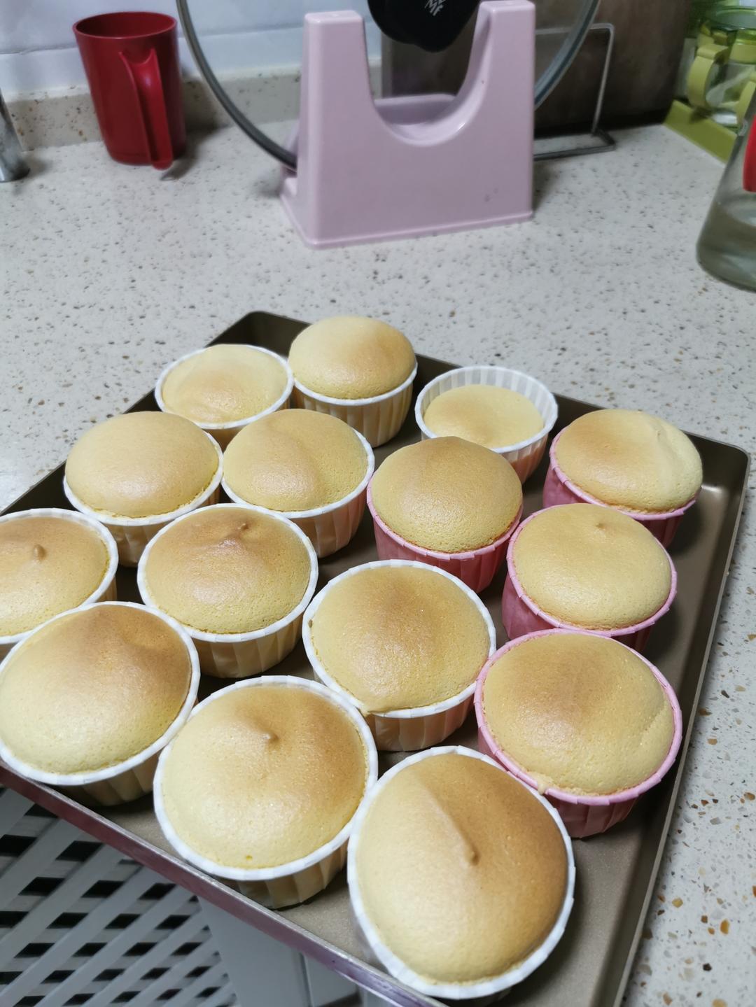 🍼好吃不胖—无油无水酸奶戚风蛋糕