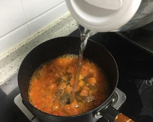 番茄🍅菌菇🍄豆腐汤的做法 步骤7