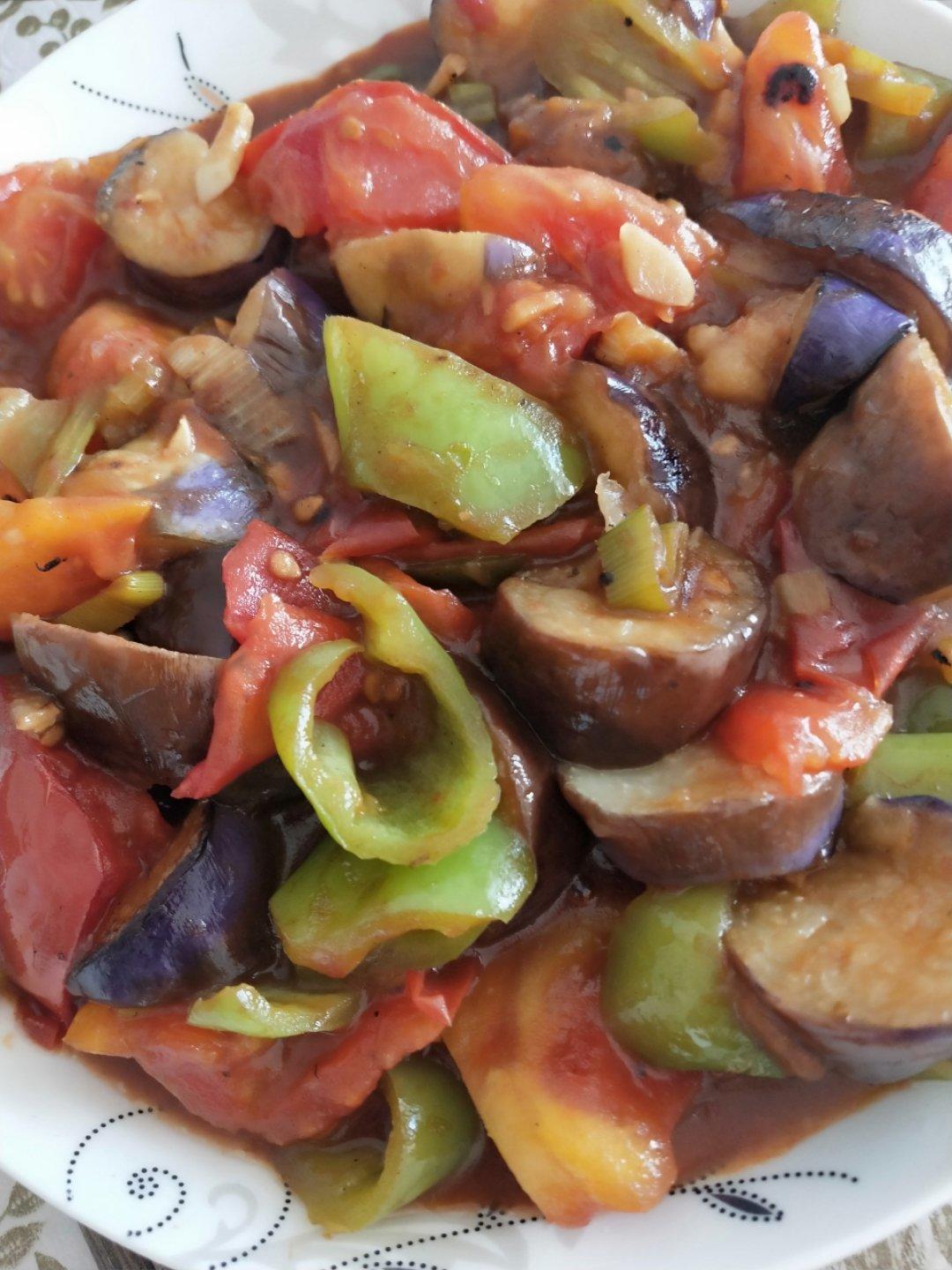 完爆饭店的家常烧茄子