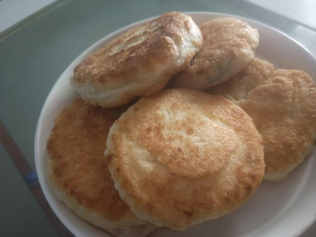 不用去早餐店的发面馅饼