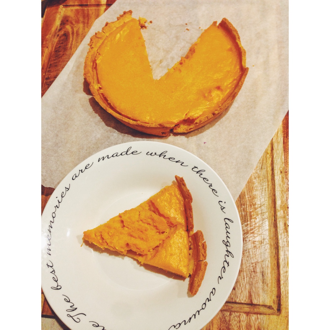 秋季时令小甜品——奶香南瓜派