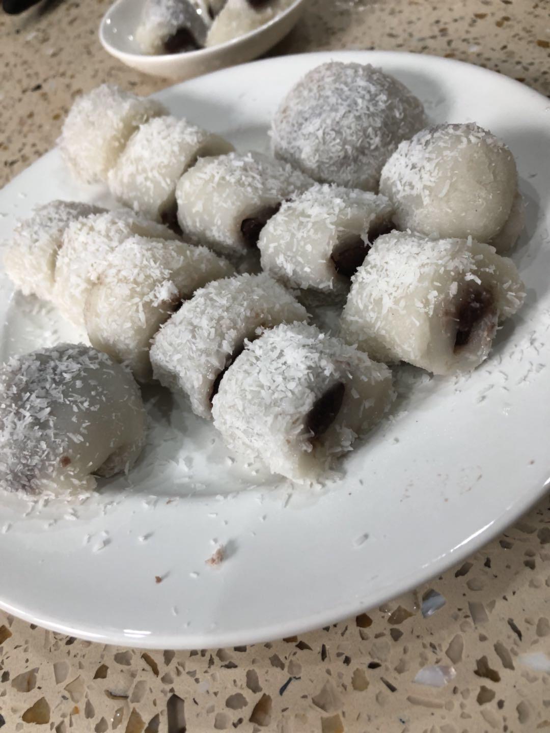 豆沙糯米卷
