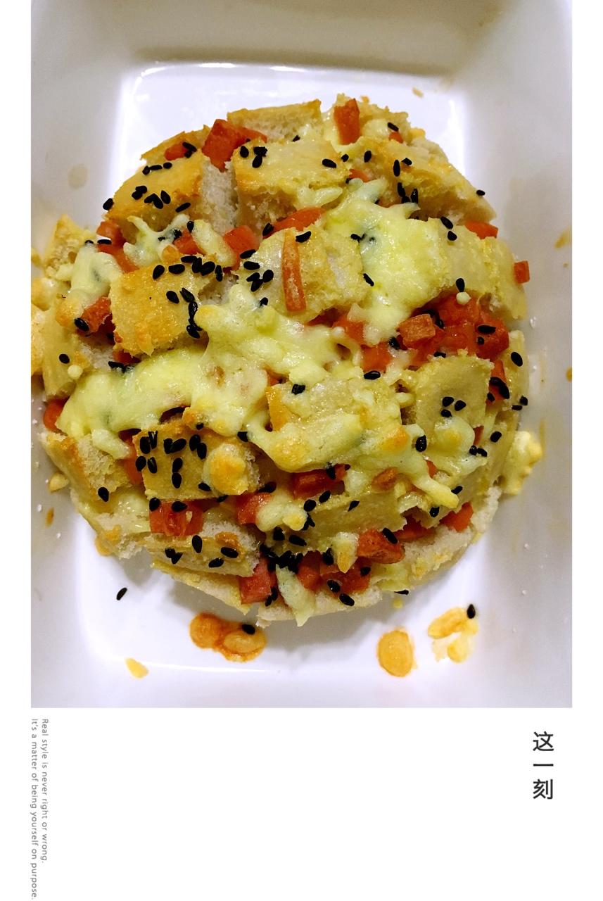 芝士焗馒头
