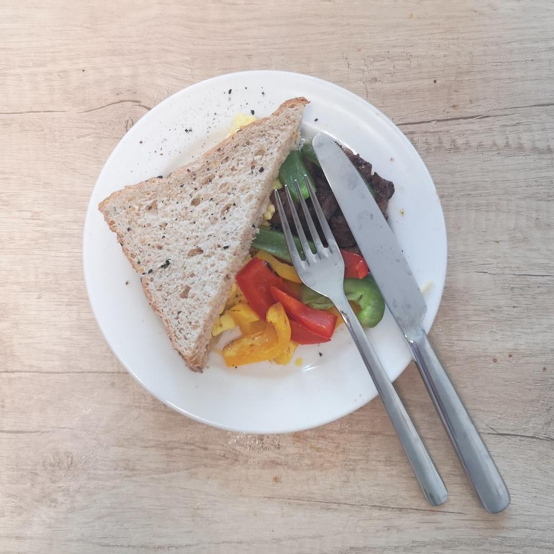 减肥版不用沙拉酱的日式鸡蛋三明治