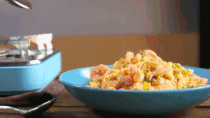 虾仁滑蛋饭丨乐得一人食的做法 步骤30