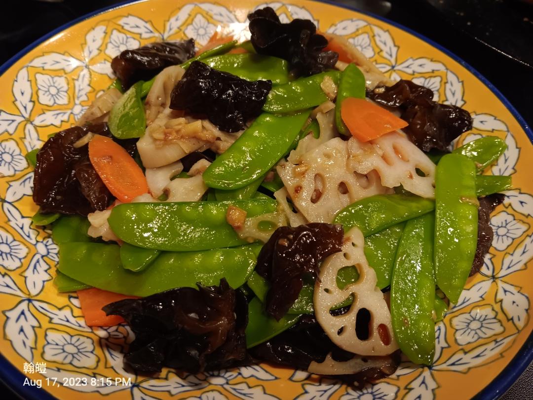 荷塘小炒（清爽又营养）