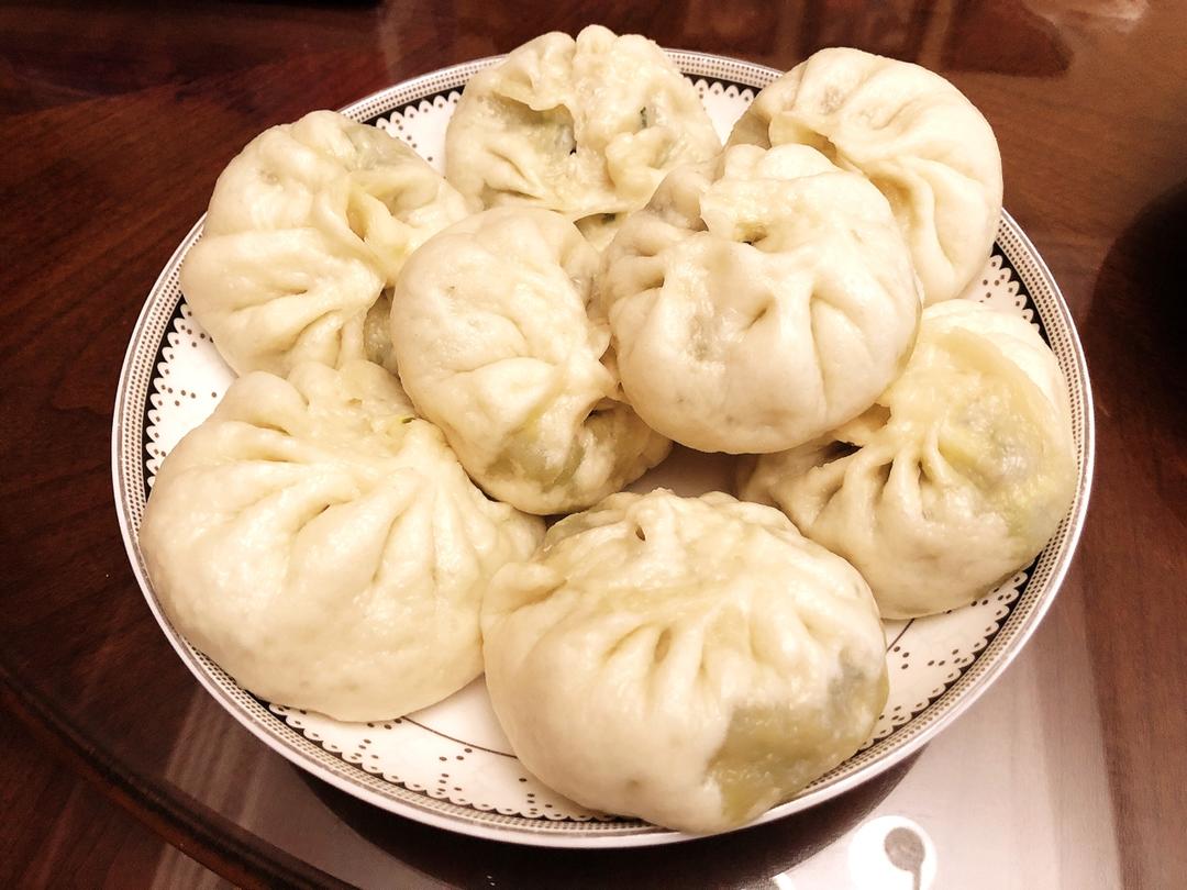 韭菜鸡蛋包子