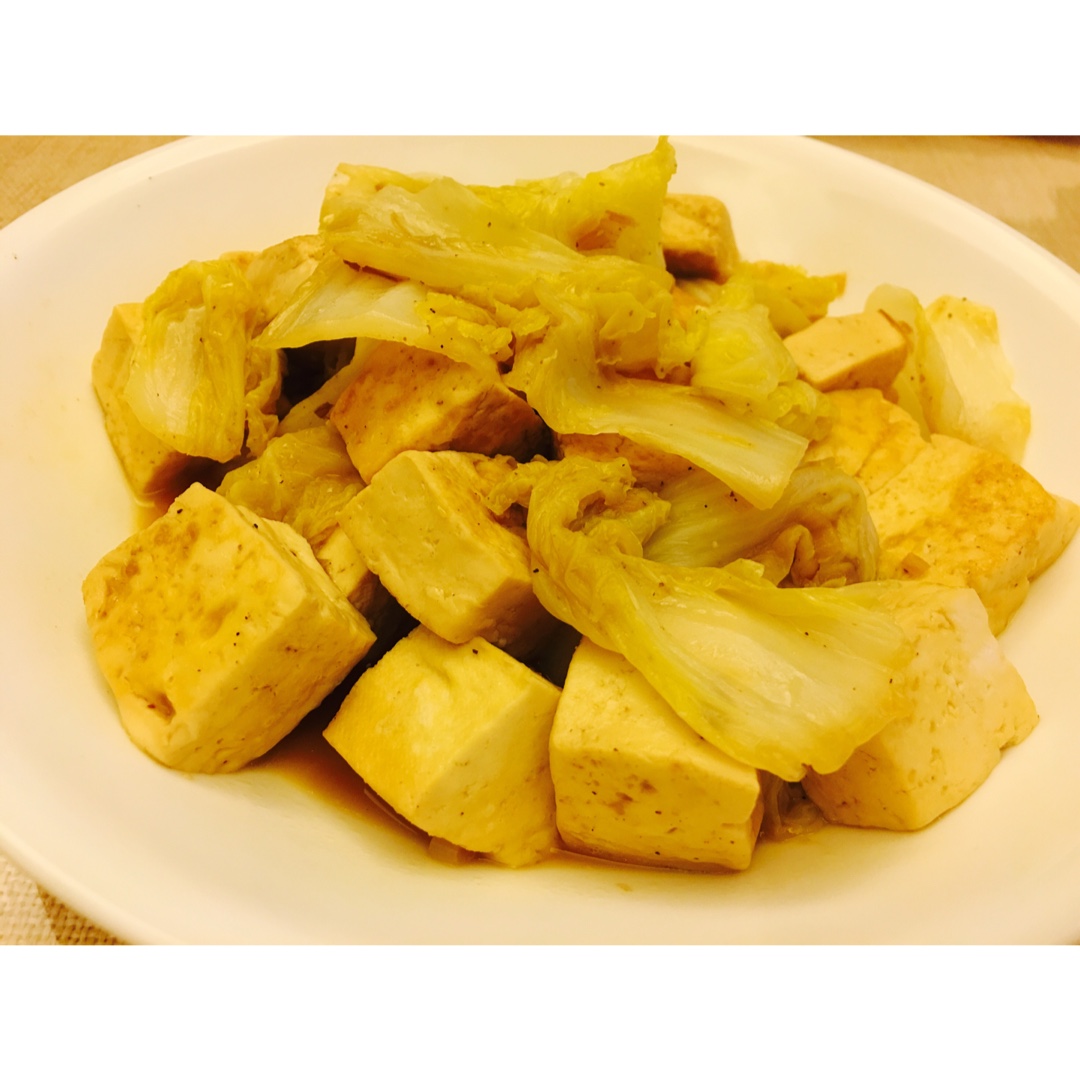 白菜炖豆腐