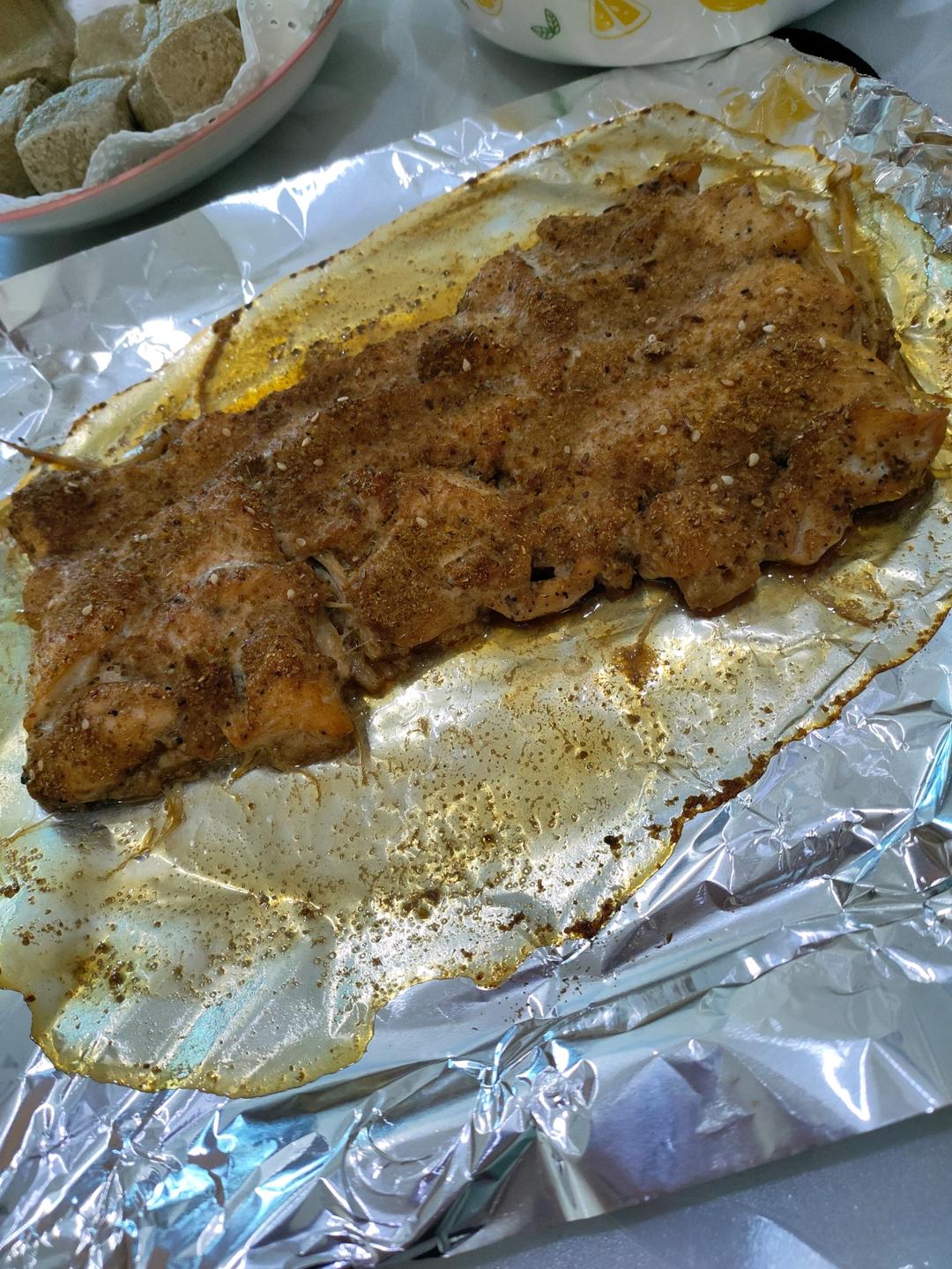 低脂无油又好吃的烧烤鸡胸肉