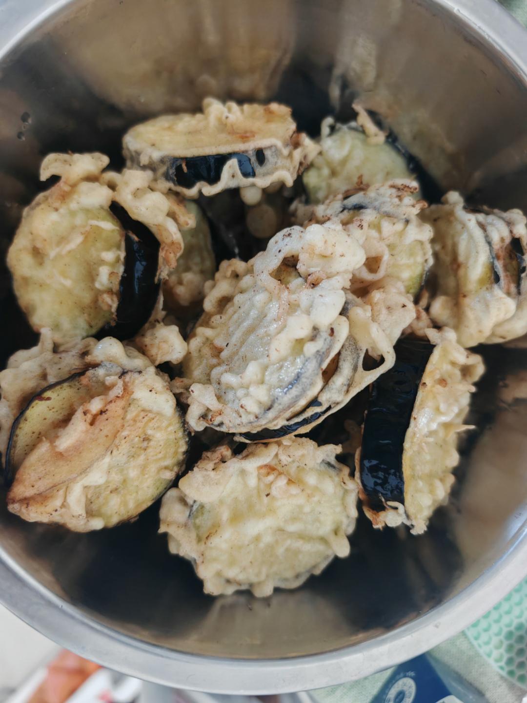 家常主食 炸茄盒 肉馅儿茄子