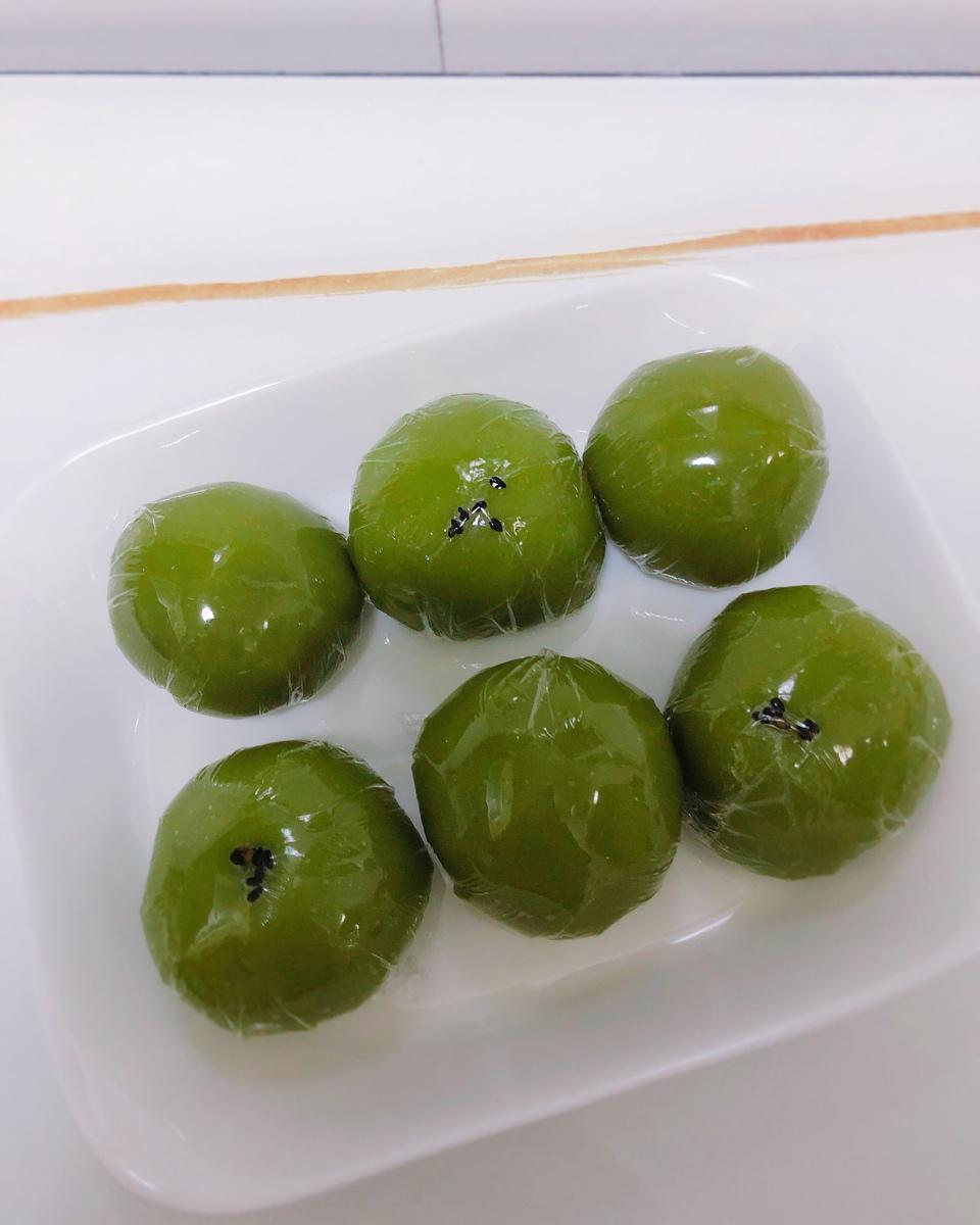青团（艾草粉版不开裂不塌陷）