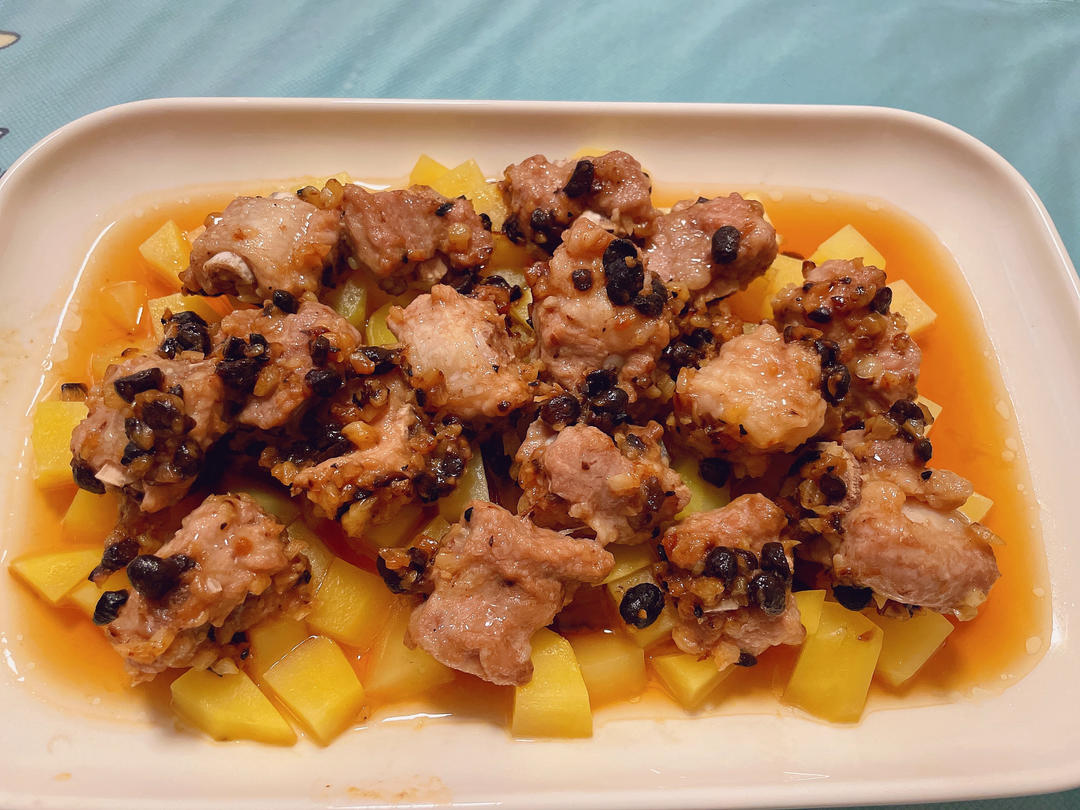 豆豉蒸排骨