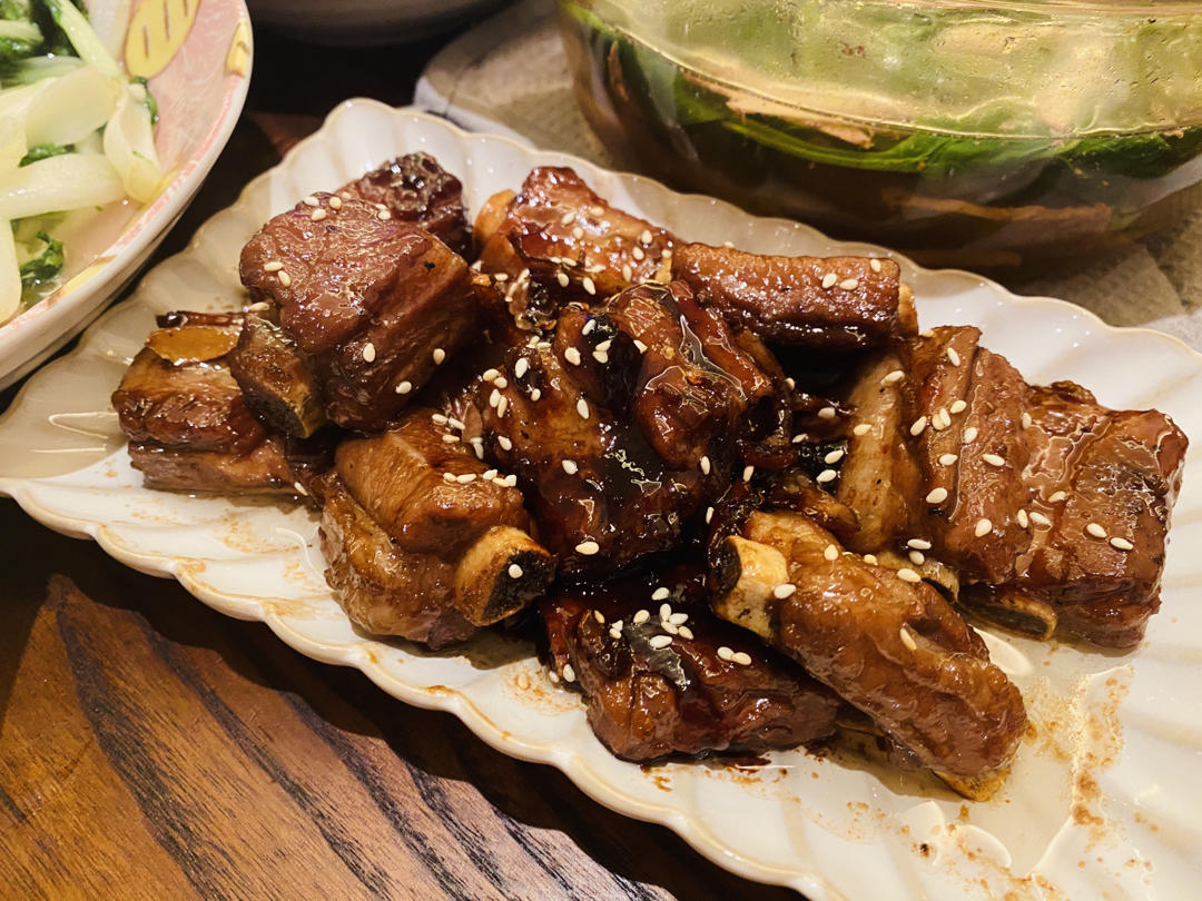 糖醋排骨/糖醋小排（不放油）（12345口诀做出正宗上海本帮）