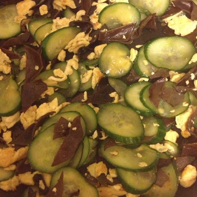 黄瓜木耳炒鸡蛋