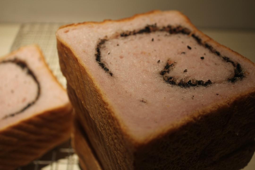 玩转面团——紫薯吐司（70%冷藏中种法）