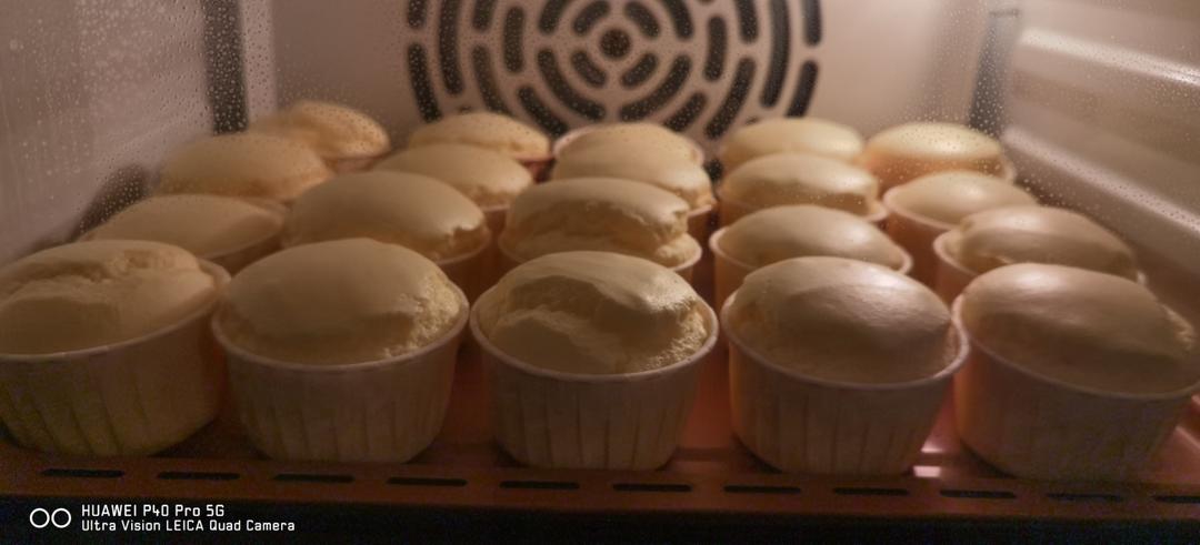 不塌陷不开裂不缩腰杯子蛋糕分享