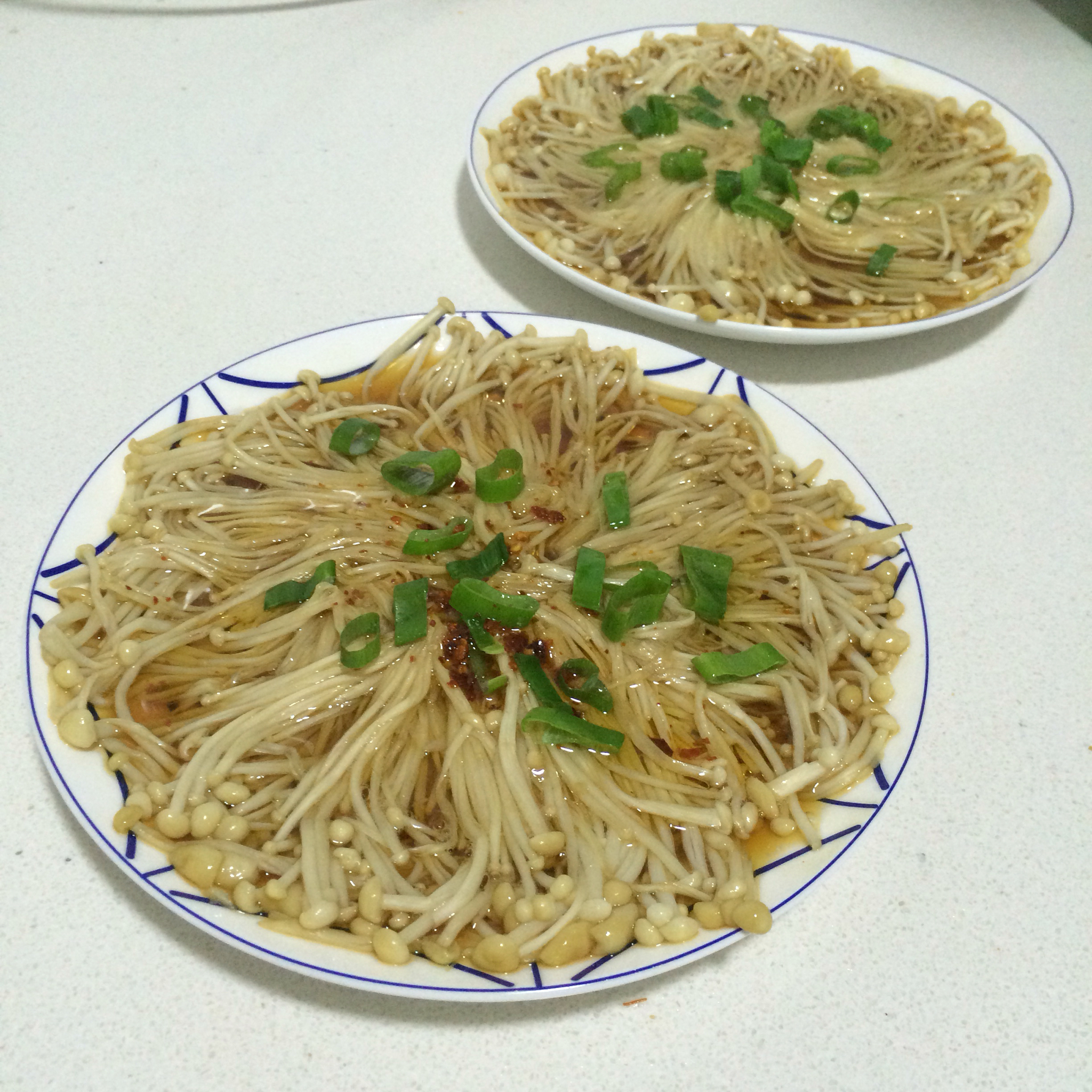油泼金针菇