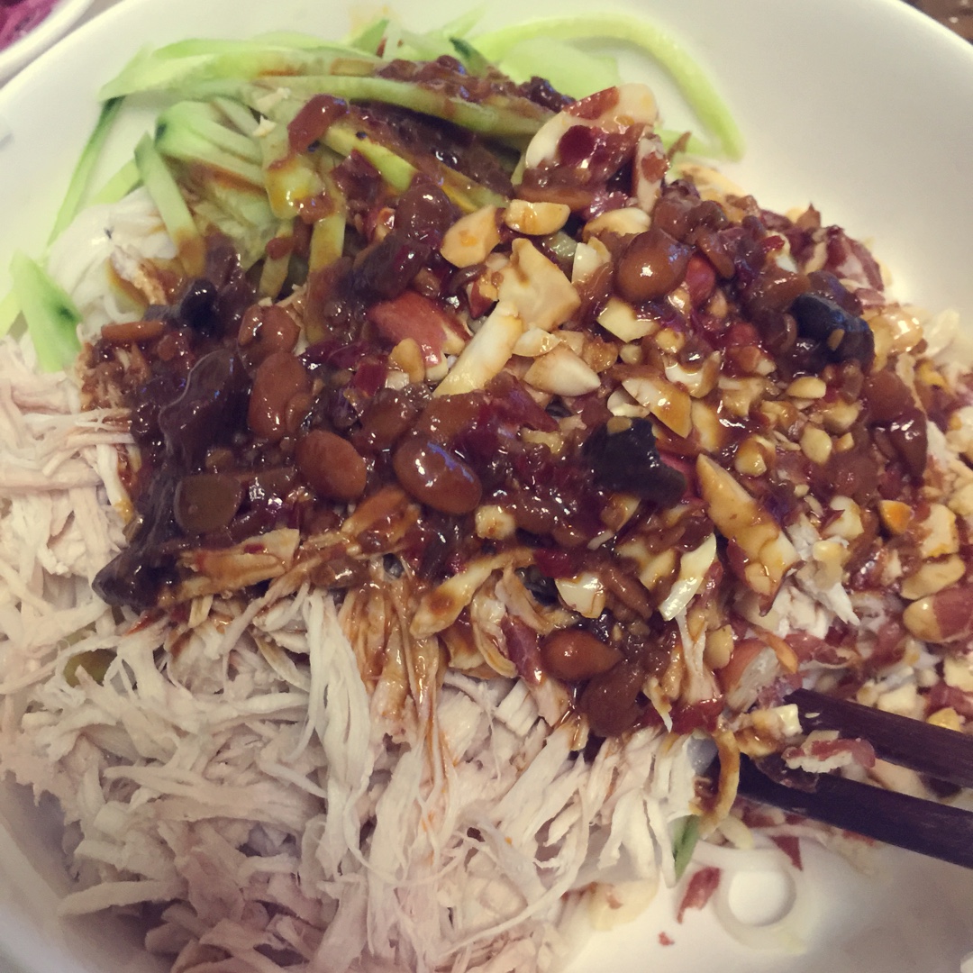 鸡丝凉面