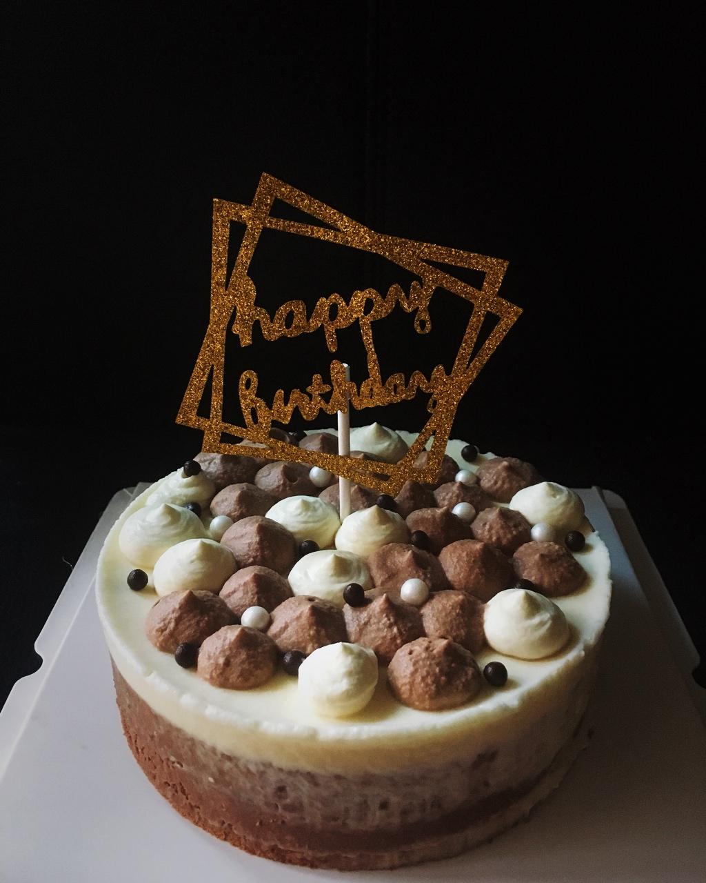 <LeTao> 巧克力双层芝士蛋糕配方大公开！！