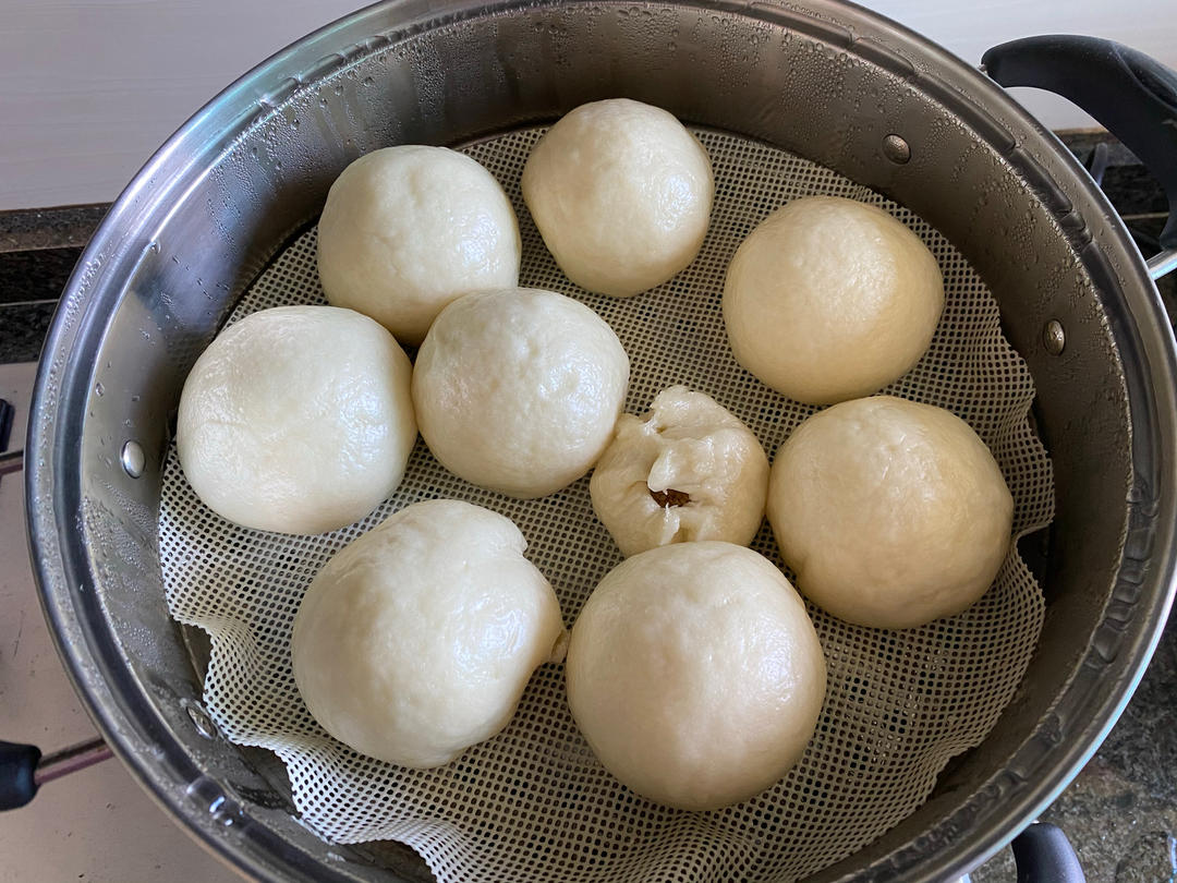 奶香豆沙包（豆蓉包）