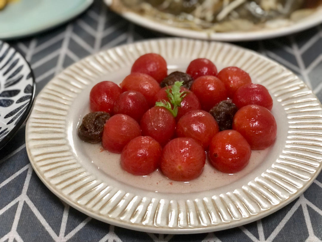 解腻爽口开胃菜｜话梅雪碧小番茄酸甜爆汁超好吃