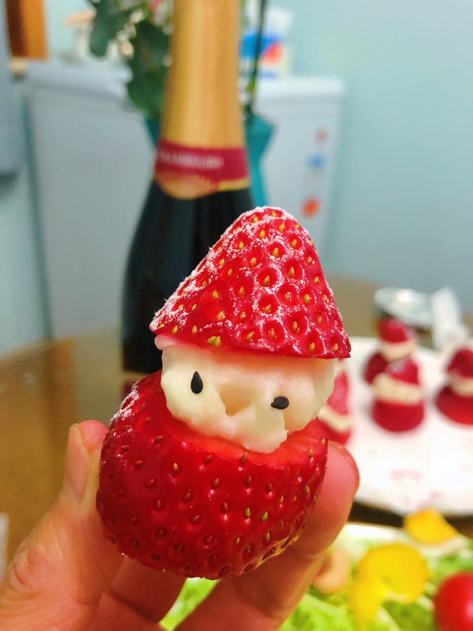 萌萌哒草莓雪人☃️