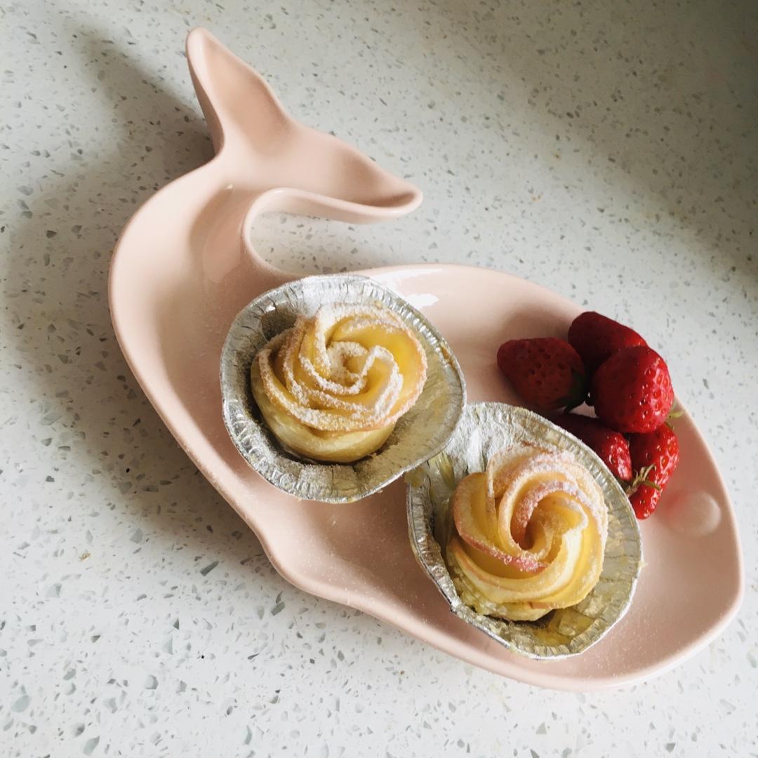 苹果玫瑰挞（飞饼版）