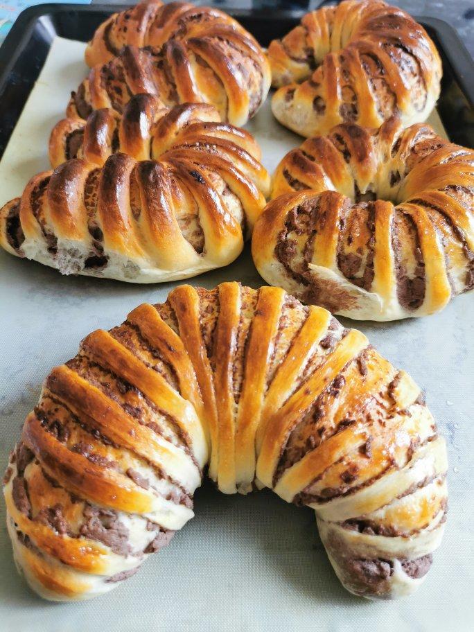 西点初级-豆沙面包（6个）