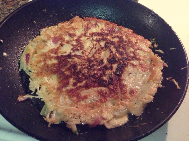 土豆洋葱煎饼