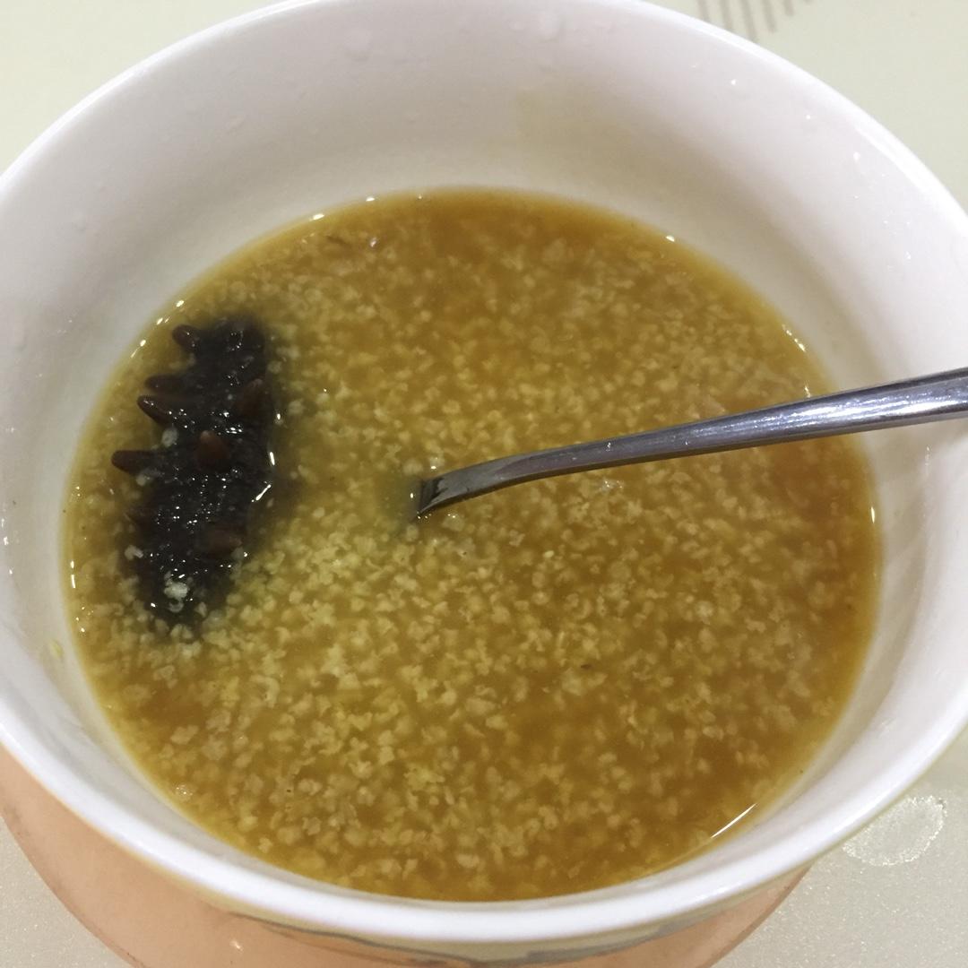 小米海参粥