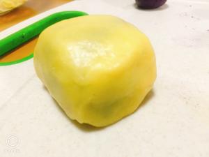 爆浆芝士紫薯仙豆糕的做法 步骤10