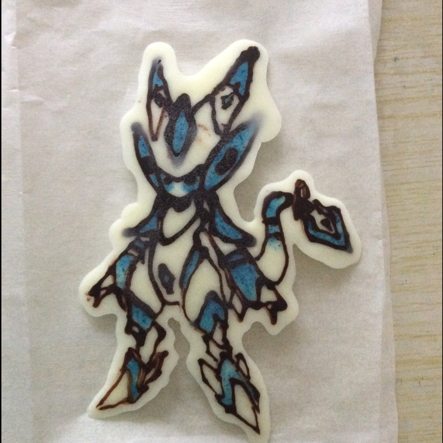 基础巧克力转印、奶油霜转印